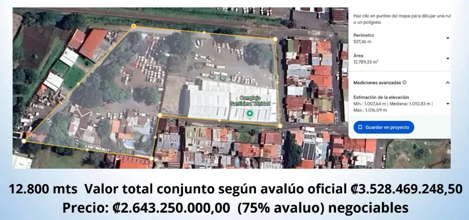 MA Asesoría vende Propiedad con uso industrial y comercial en San Joaquín de Flores, Heredia