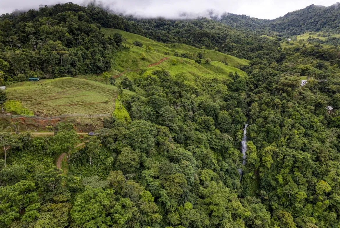 PROPERTY WITH A PANORAMIC VIEWS OF A MOUNTAINS AND WATERFALL, IN ALFOMBRA TINAMASTES – 21.34 ACRES, photo 8