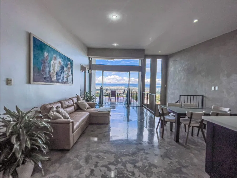 Loft amueblado con espectacular vista Escazú