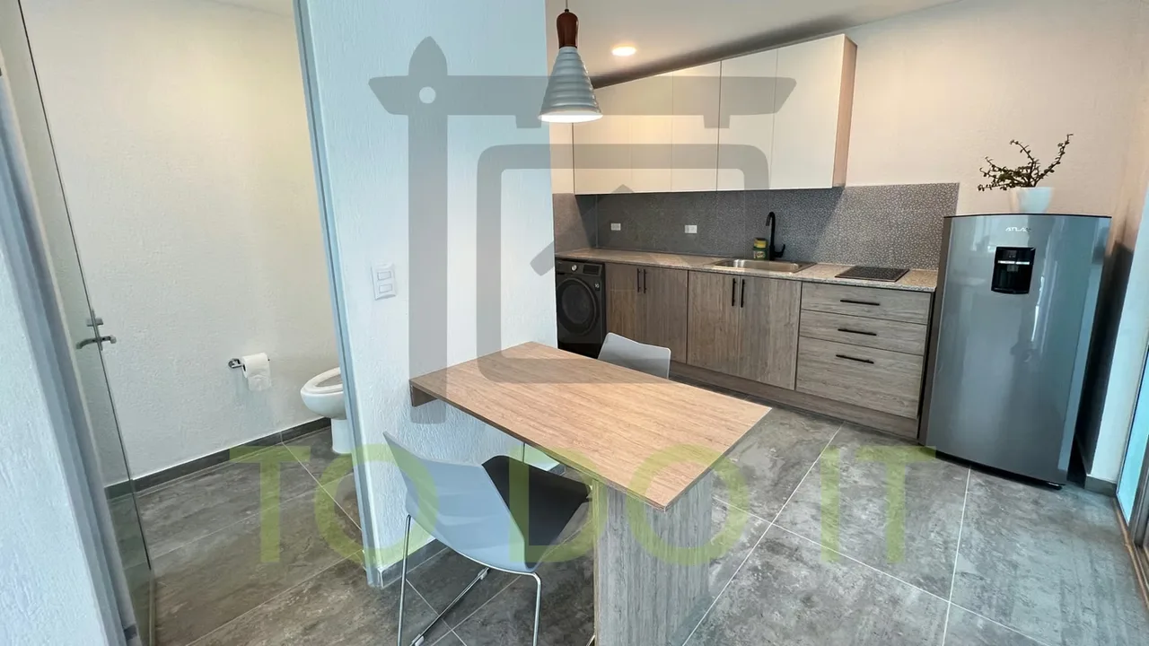 Alquiler de Apto de 1 Habitación Estilo Moderno en Escazú
