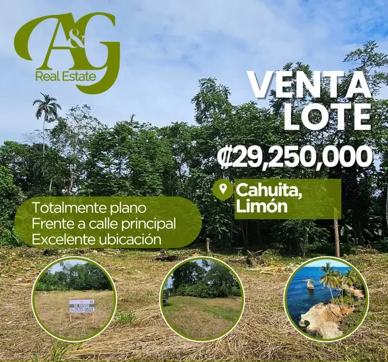 Vendemos una hermosa propiedad ubicada en un bosque tropical húmedo en Cahuita, a 3 km del parque ...