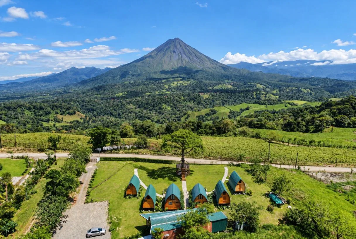 Wake Up to Arenal – Six Cabins, Established Income &amp; Room to Expand