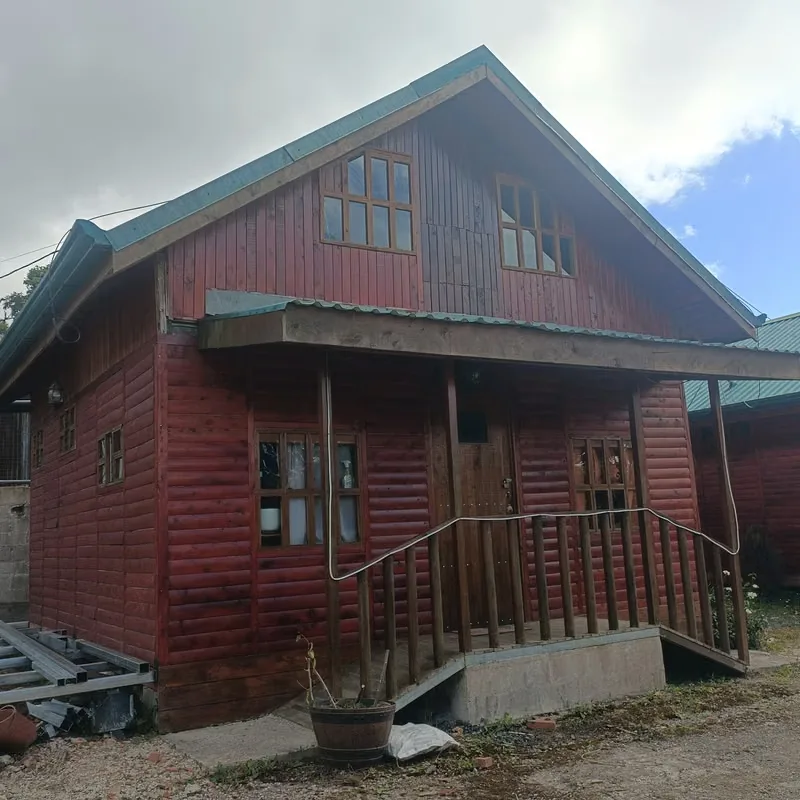 Tourist Property over Inter-American: 2 Cabins + Field Rancho 380 m ² - 124; Fresh Climate, photo 4