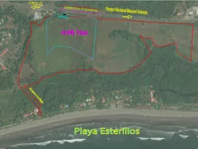 BEAUTIFULL FLAT LAND WITH ACCESS TO THE BEACH IN ESTERILLOS OESTE