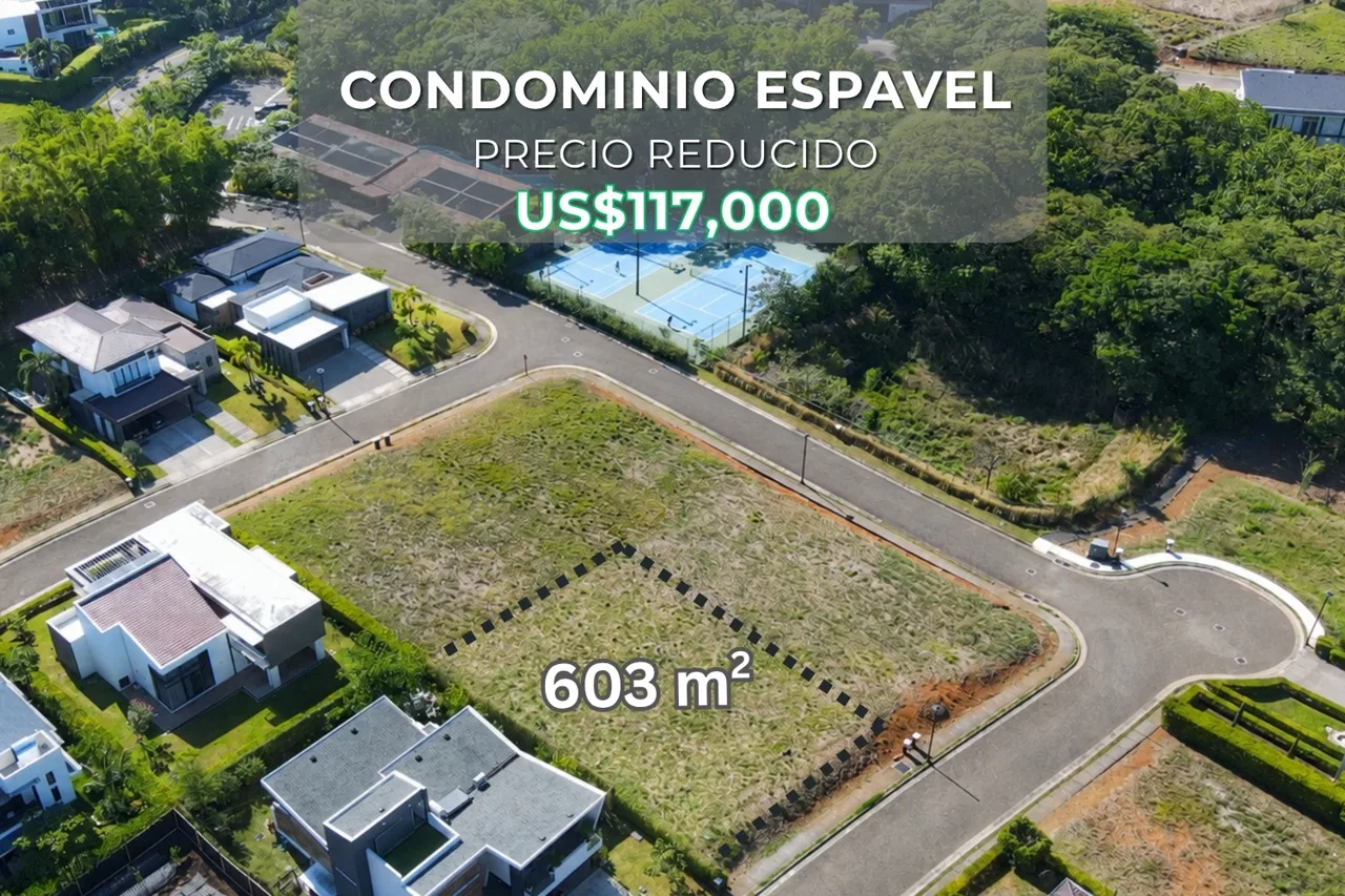 🔥 Lote premium en venta – Condominio Espavel, La Guácima