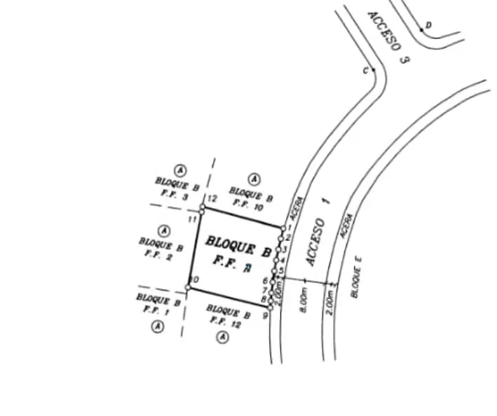 Área del terreno: 240 m² – Frente: 14,62 m – Fondo: 15,83 m y 15,93 m – Lote plano – Construcción libre – Frente a área verde común (sin ..., photo 5