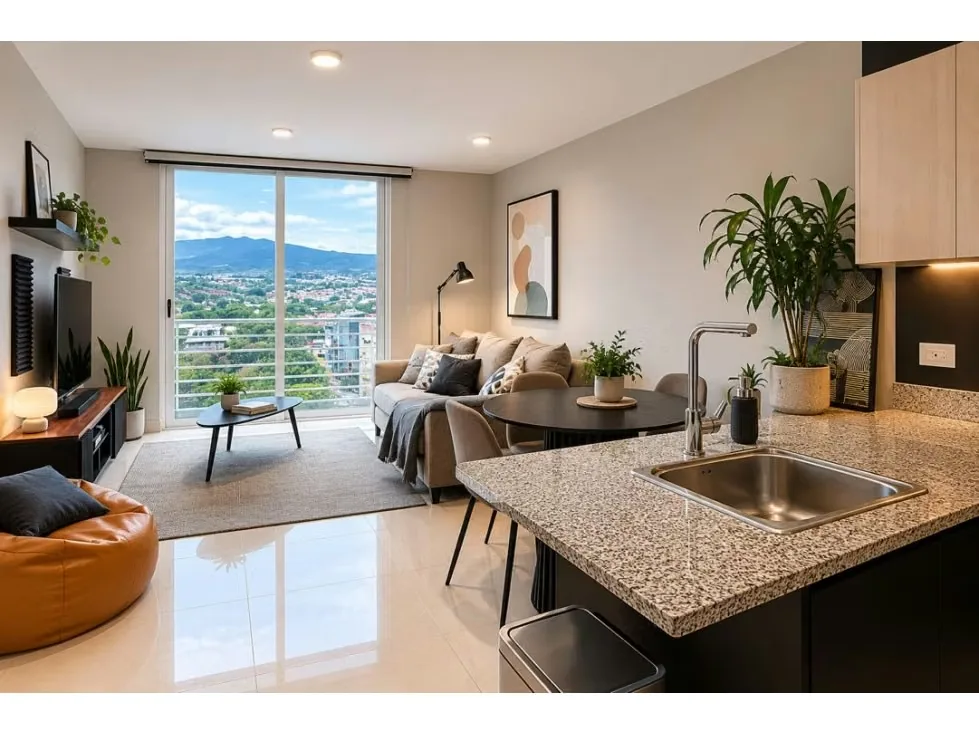 Venta de apartamento en Bambú 106 en Lagunilla de Heredia, piso 15