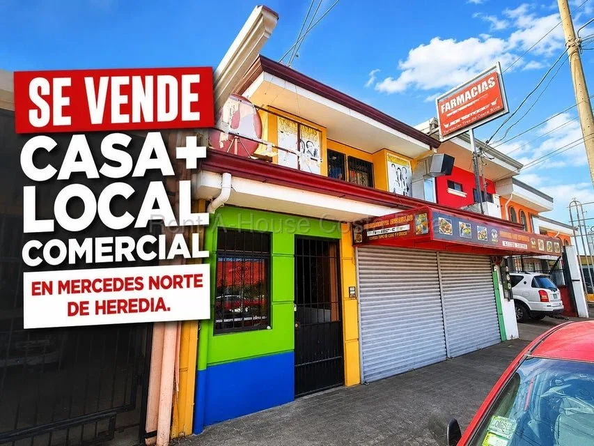 Se vende casa con uso de suelo mixto en Mercedes Heredia 27-162 - Venta en Mercedes