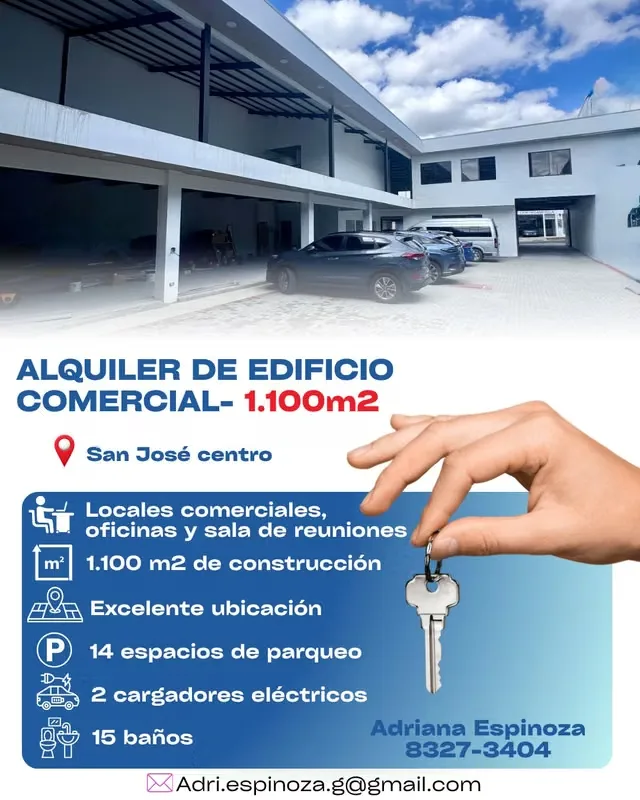 Oportunidad para desarrollar su negocio, con 1100m2 de construcción!