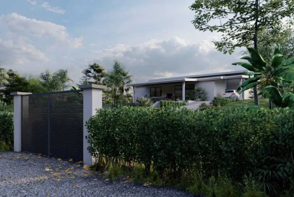 UNFINISHED PROPERTY WITH THREE BEDROOMS, IN OJOCHAL – 1.7 ACRES, photo 4
