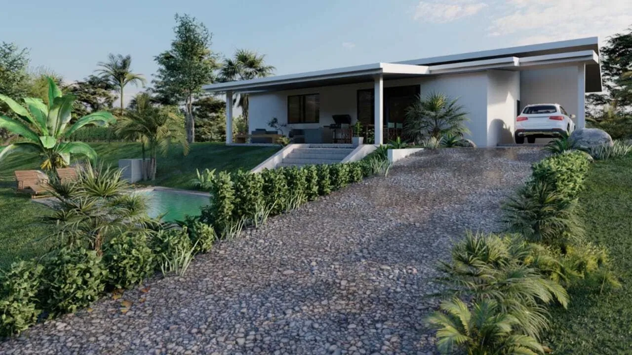 UNFINISHED PROPERTY WITH THREE BEDROOMS, IN OJOCHAL – 1.7 ACRES, photo 5