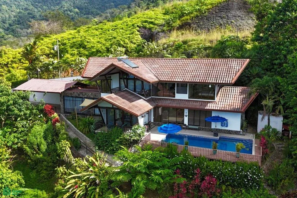 Big Ocean View Home Outside Phase 9 Ojochal Puerto Cortes Puntarenas