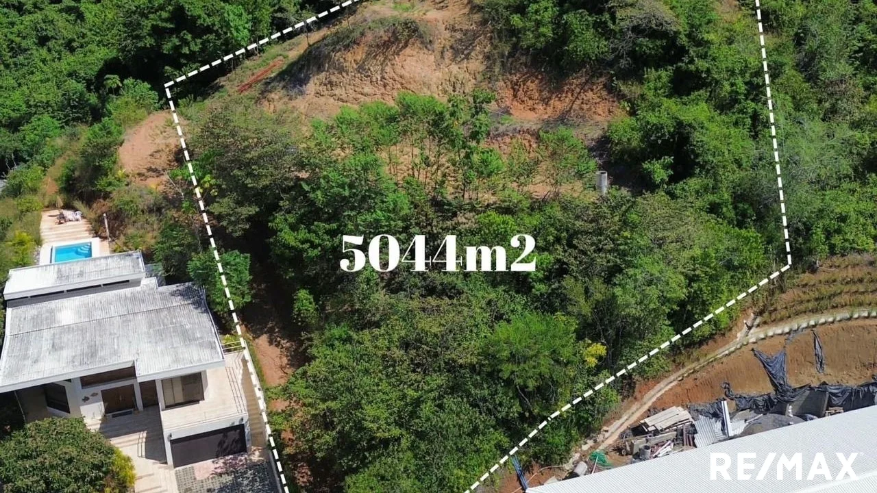 Gated Hillside Oceanview Lot