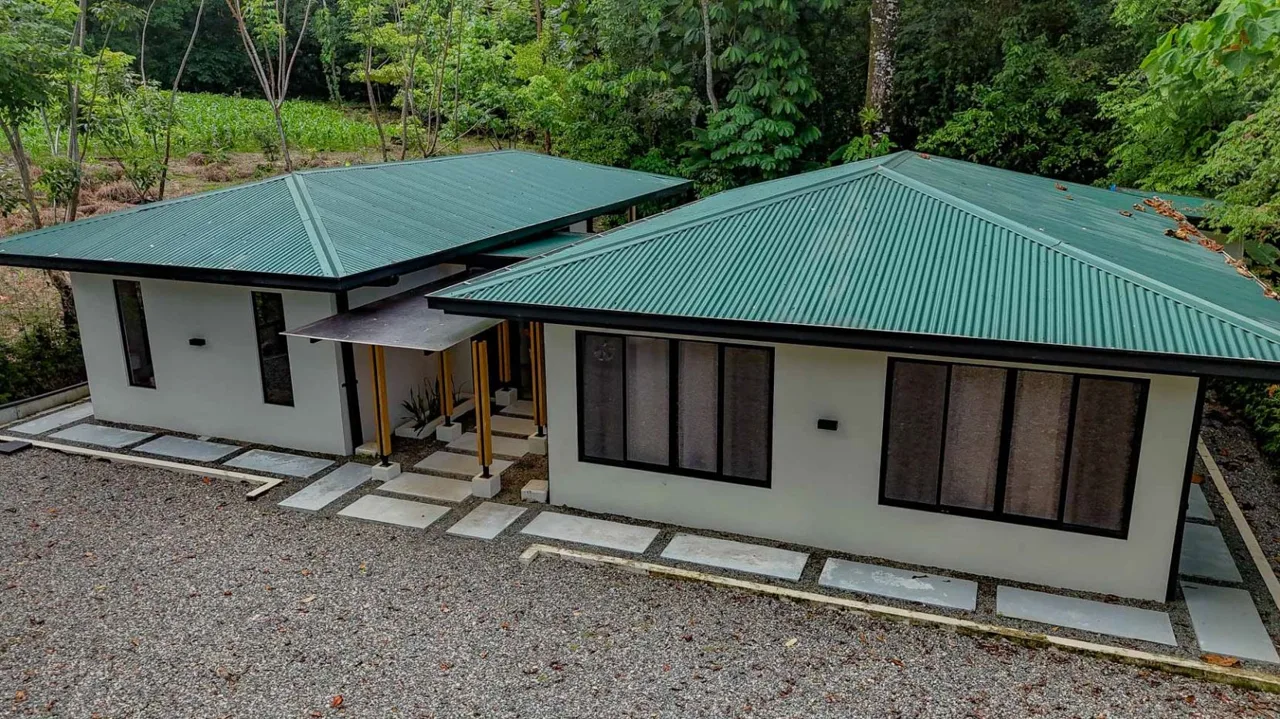 A Tranquil 3-Bed Home With Room For Further Construction, HUGE Rainforest Backyard, a Vibrant Mountain River and Wild Jungle Trails