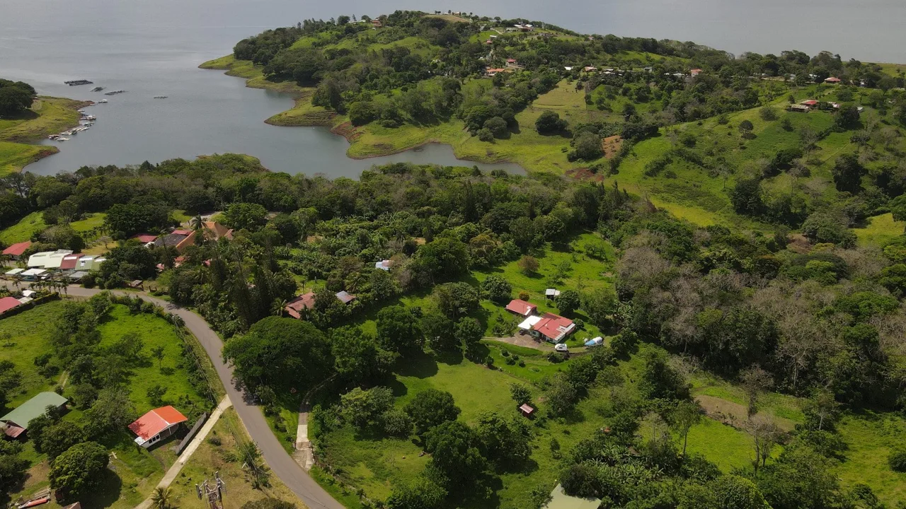 Lake access home