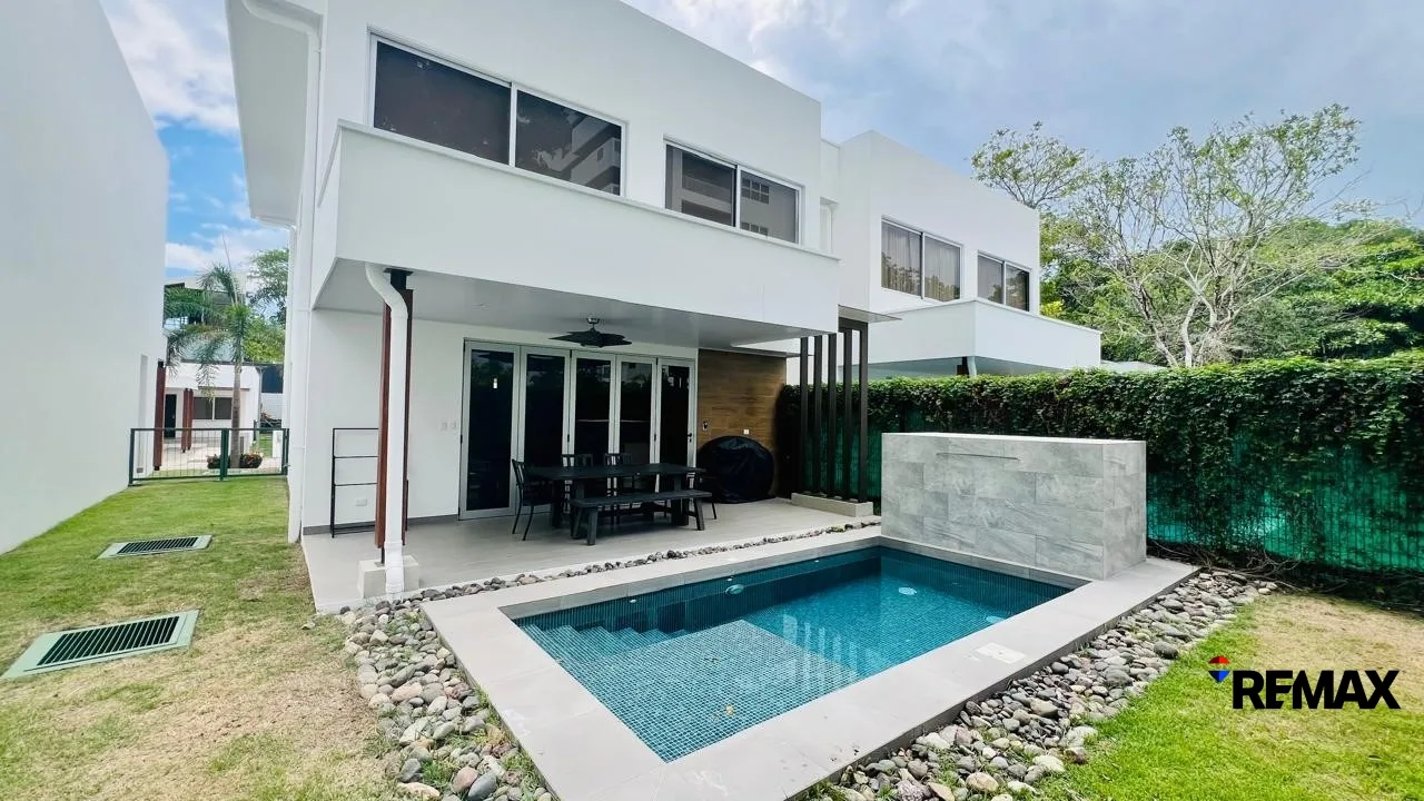 Brand New Furnished 3BR Home with Private Pool in Selva Coral, Jacó South