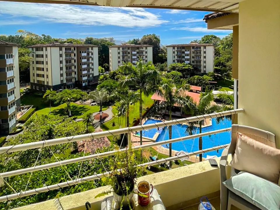 Pool view Costa Linda