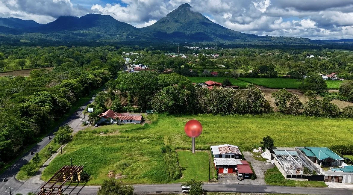 Beautiful lot for sale in the heart of La Fortuna, San Carlos, Costa Rica