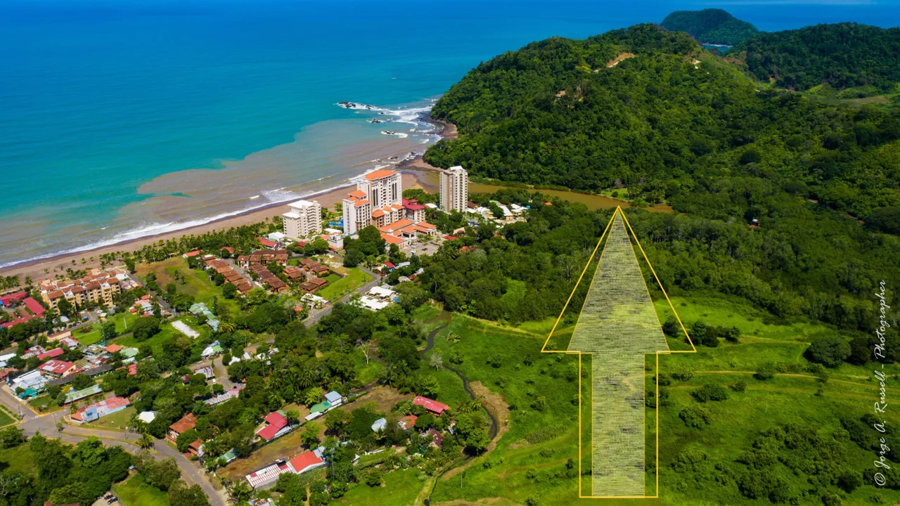 Jaco 1/2 Acre Land One Block From the Beach