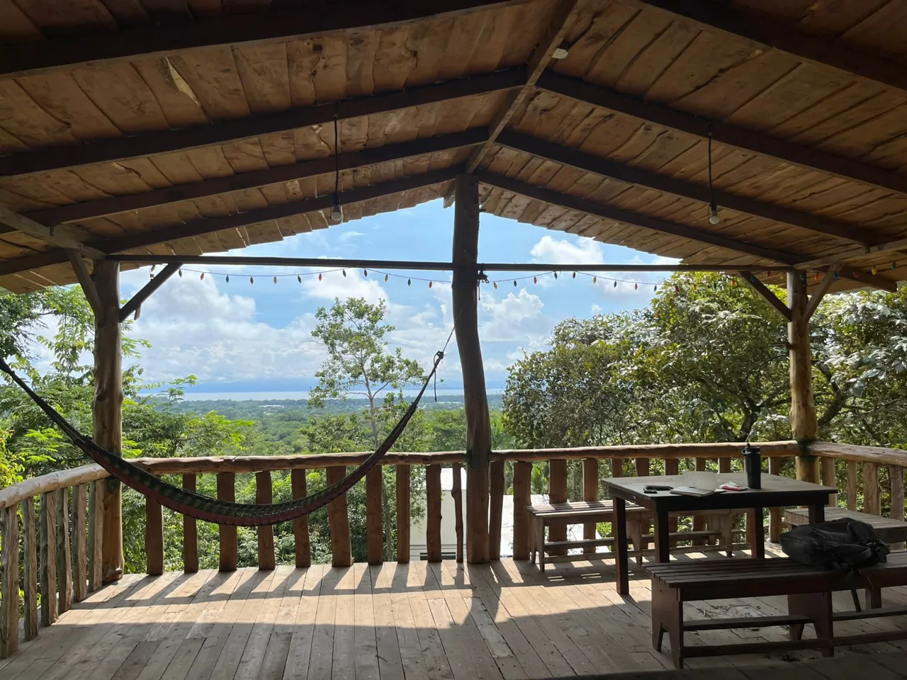 Ocean View Lot with a Charming Wood Cabin in a Gated Community