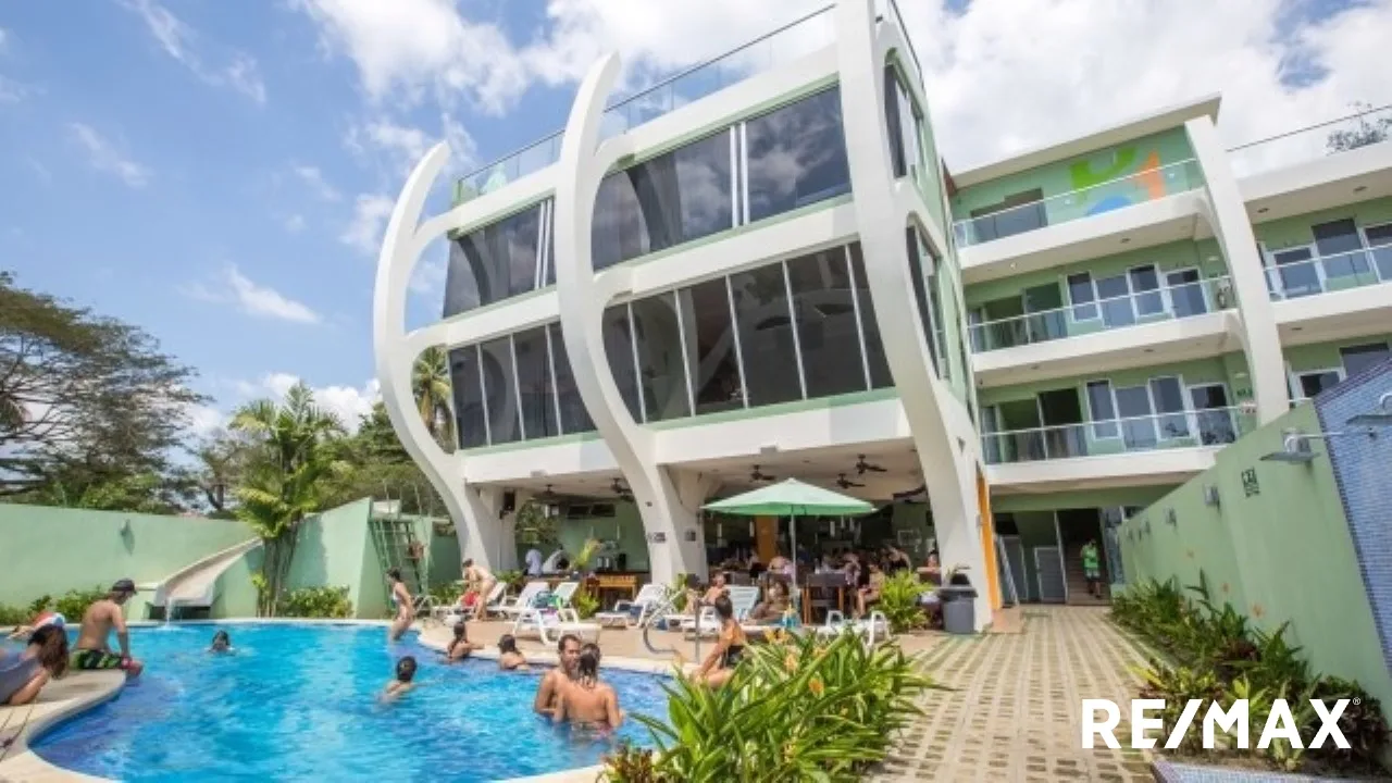 Successful 28 Room Hostel in Jaco Beach