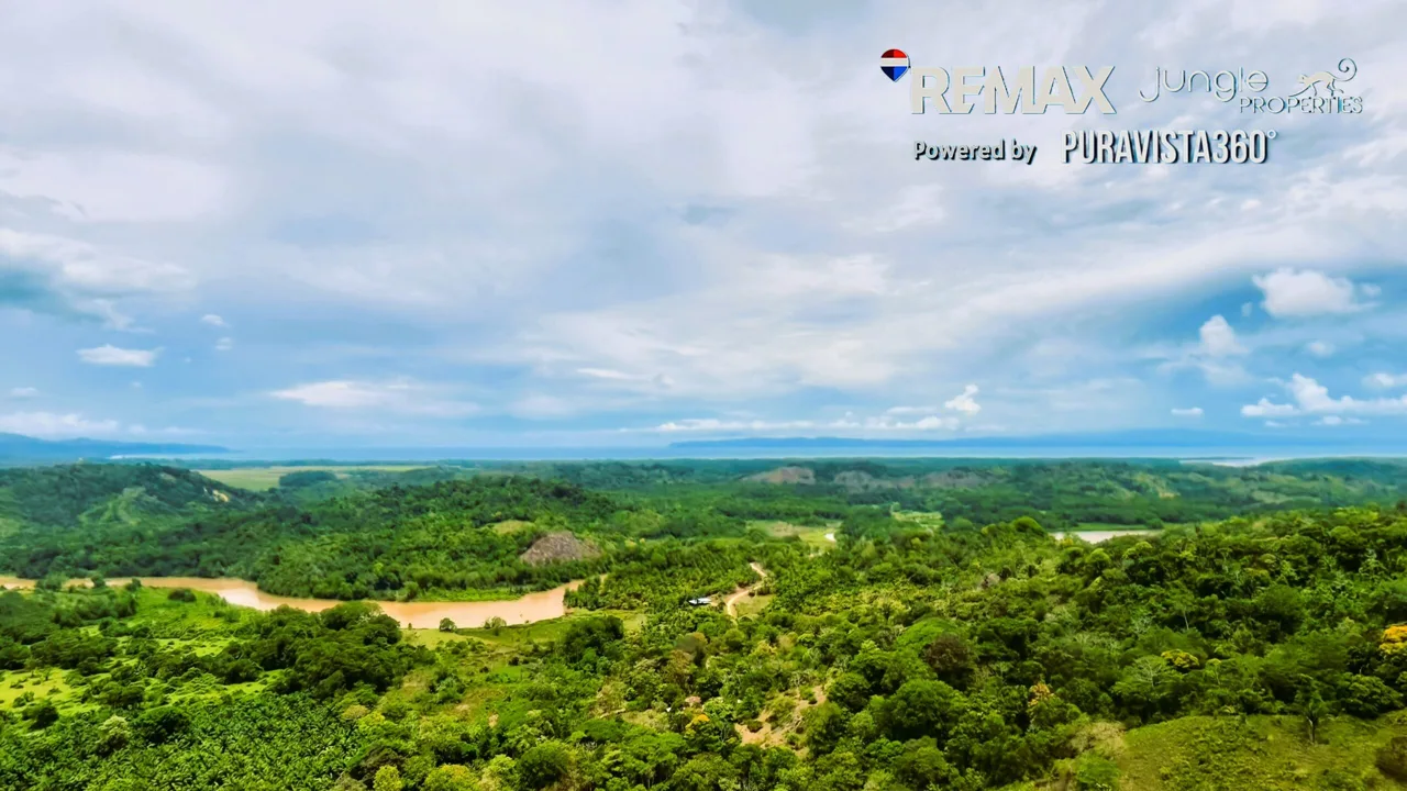 7 Hectares for Sale Near Pavones Costa Rica – Ocean &amp; River View Eco Property