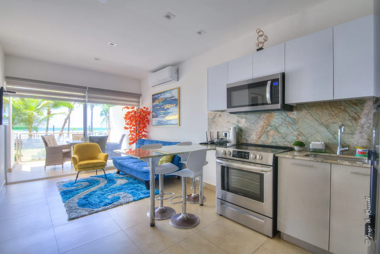 Bejuco beach, beach front condo