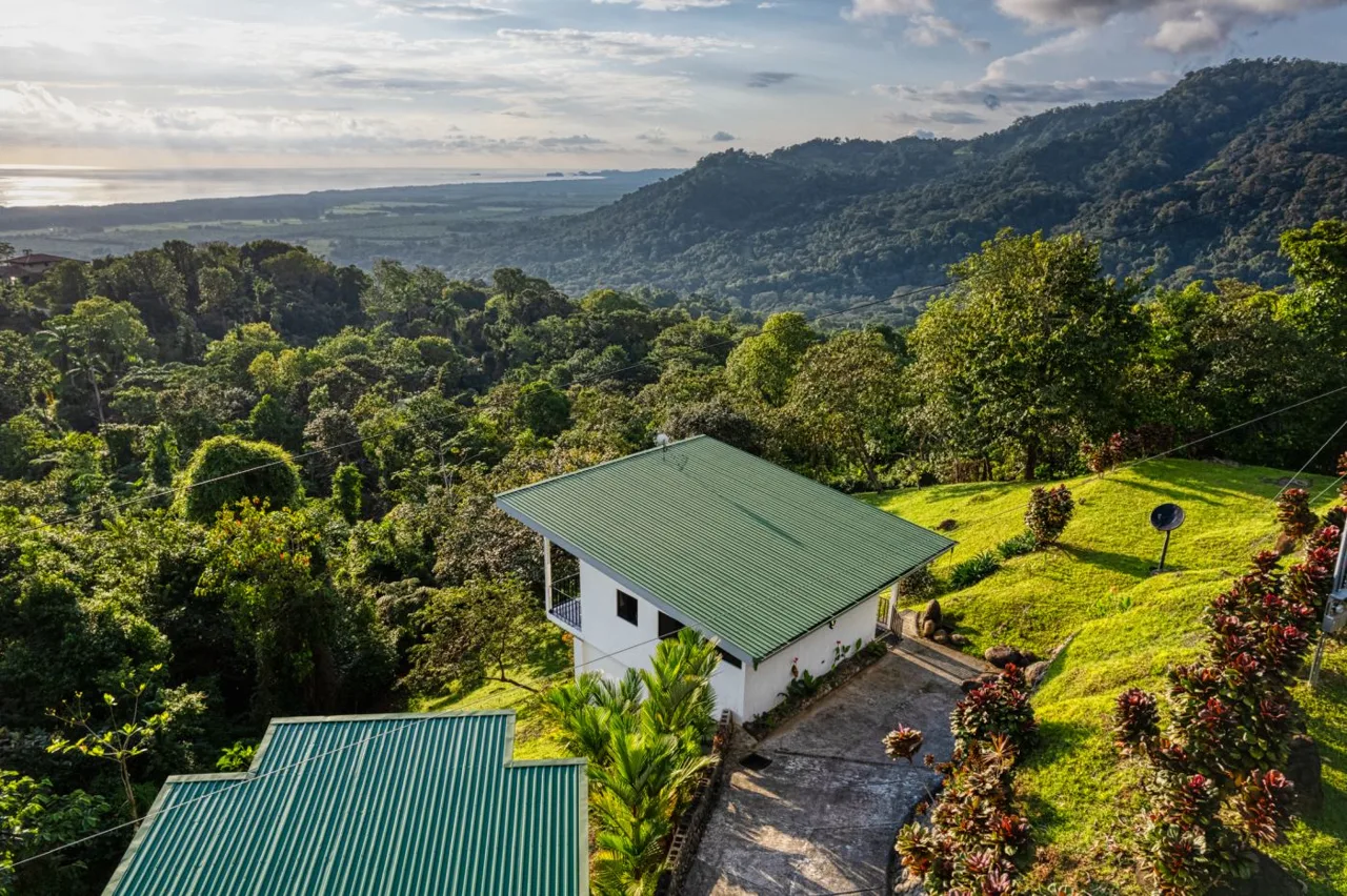 Two Ocean View Villas in a Gated Community – Sunset Views Near Dominical
