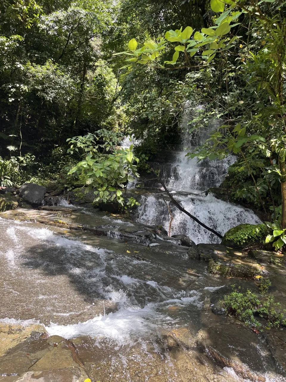 13.5 Hectares / 33.4 Acres of land bordering river with 3 waterfalls on site near Manuel Antonio and Dominical