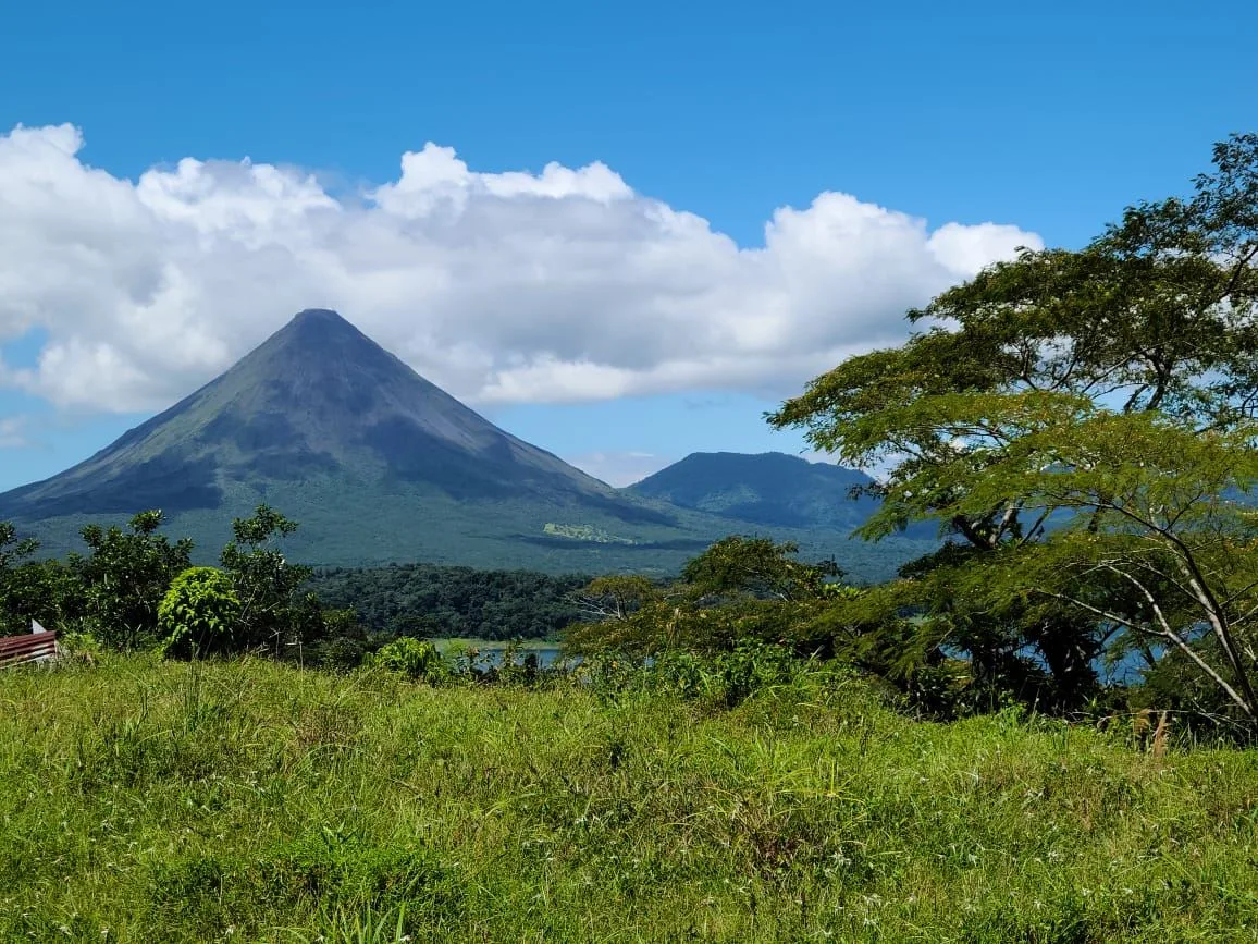 Lake and Volcano view Lot