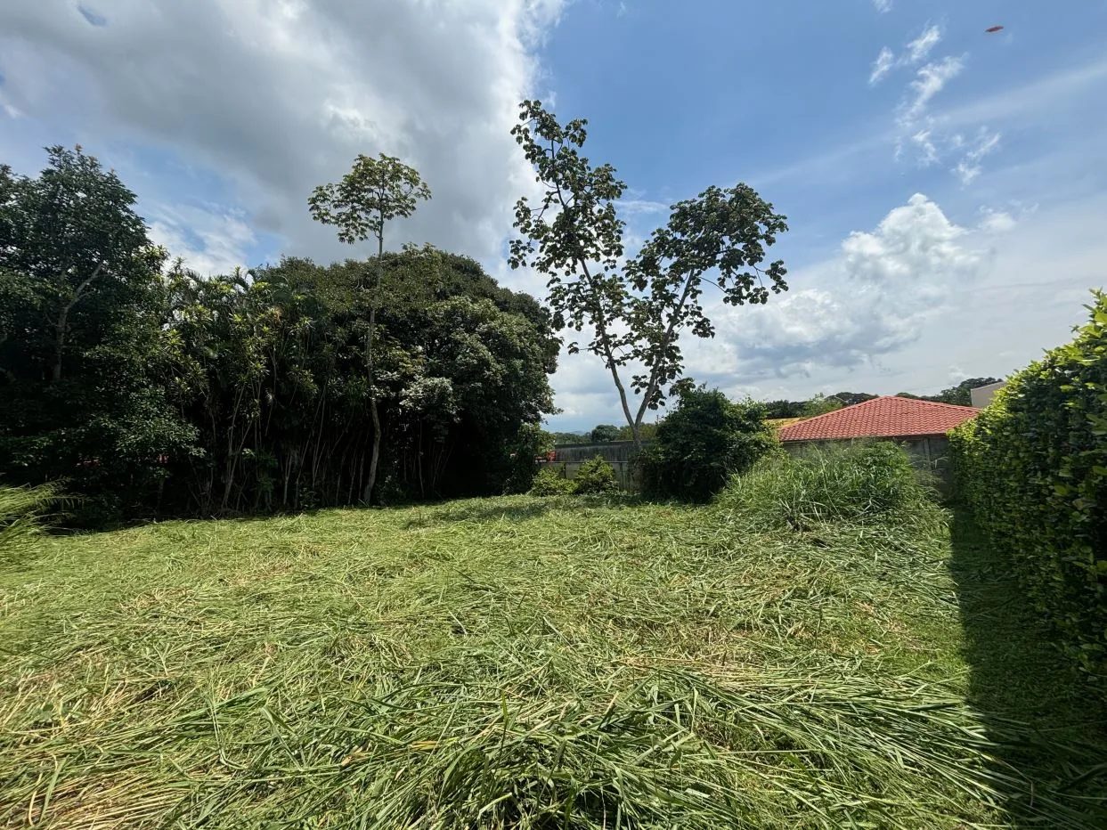 Lot for sale in the same private community with common gate 3 minutes from Atenas Center