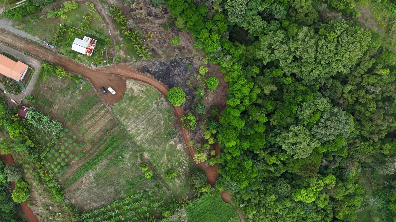 Property with Creek, Panoramic Views and Residential Potential near La Fortuna – 6,395 m²