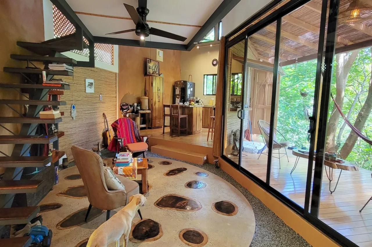 Tropical Forest Small Home for Sale with Separate Casita &amp; Ocean View Lot