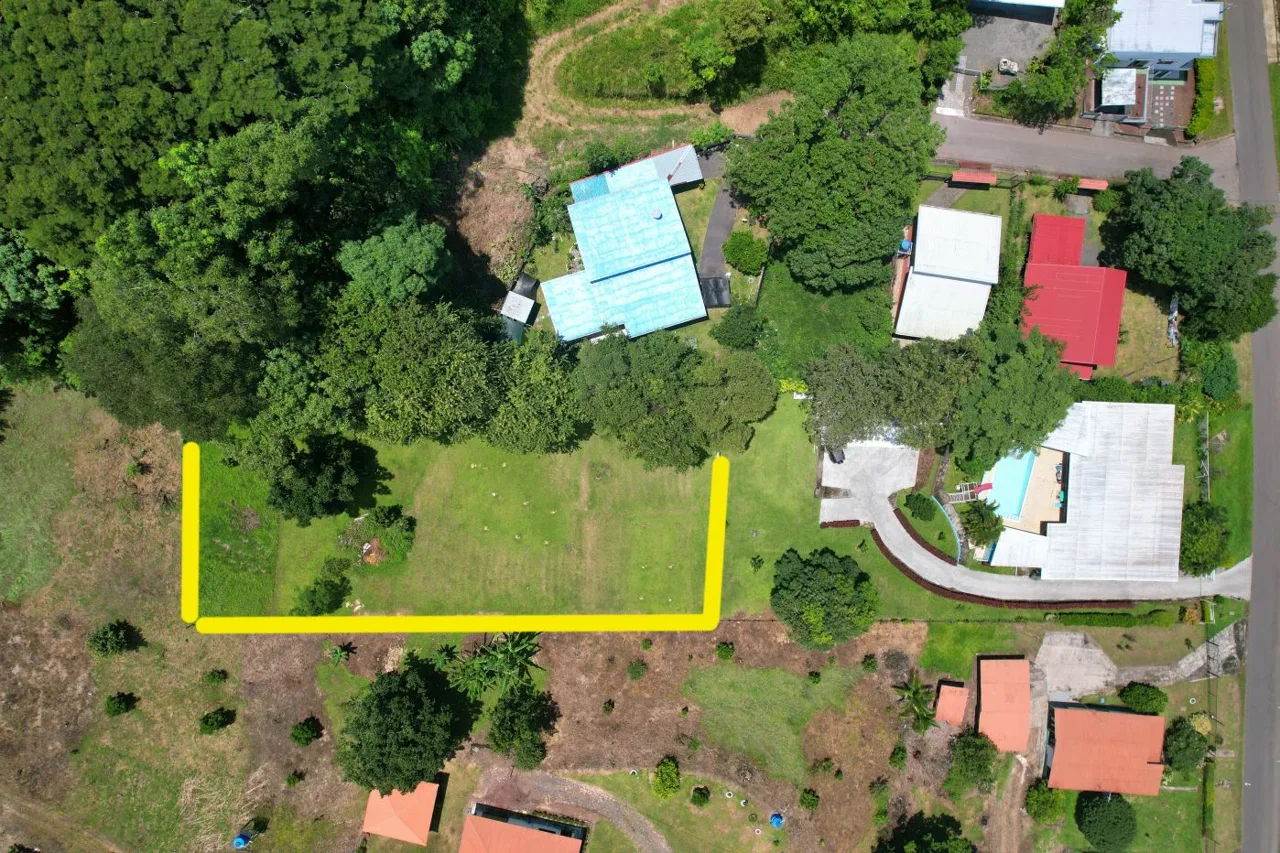 Atenas Costa Rica Lot for Sale – 1,935 m² Buildable Land with Mountain Views