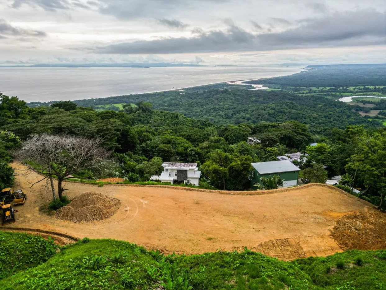 2 HECTARES - Large Flat Lot with Ocean and River View