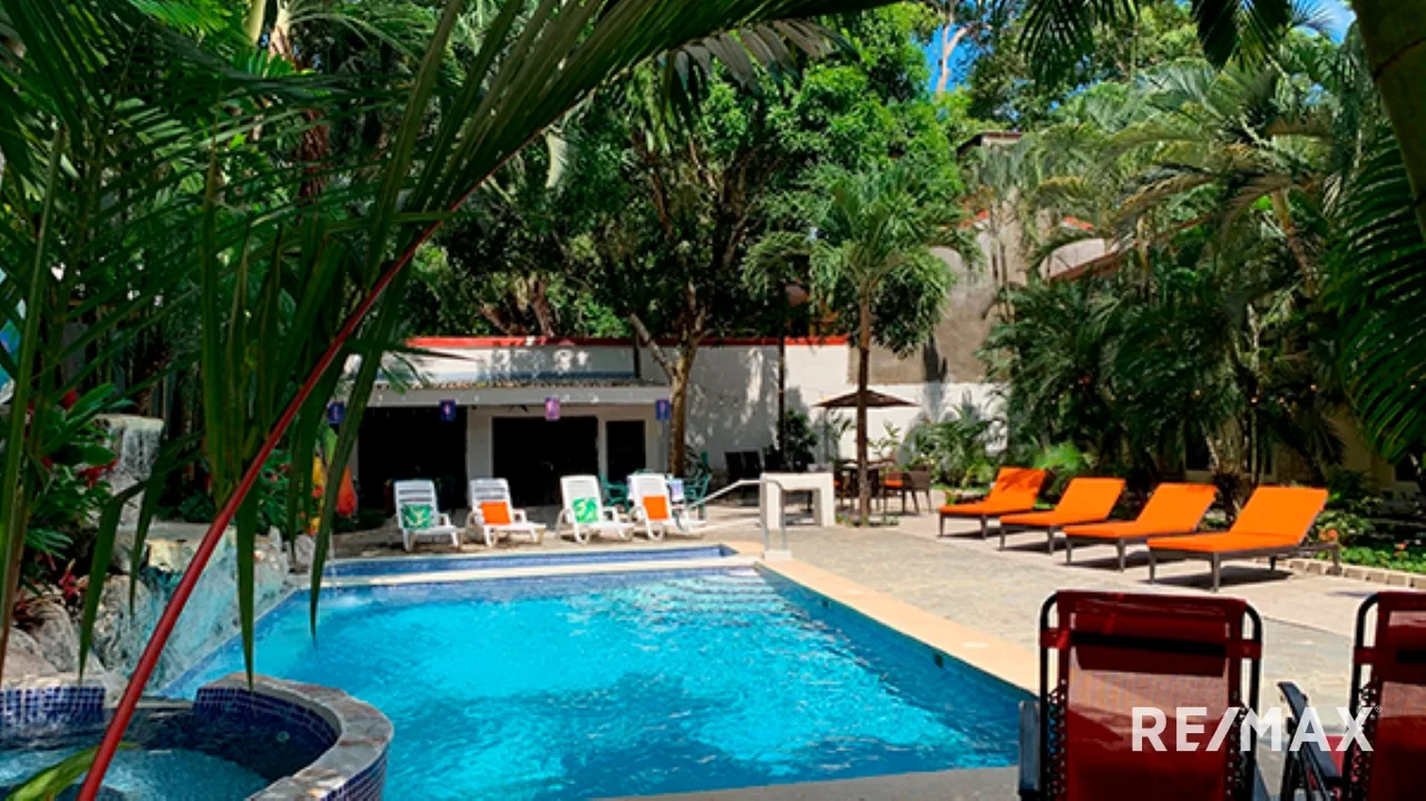 Renovated beach hotel