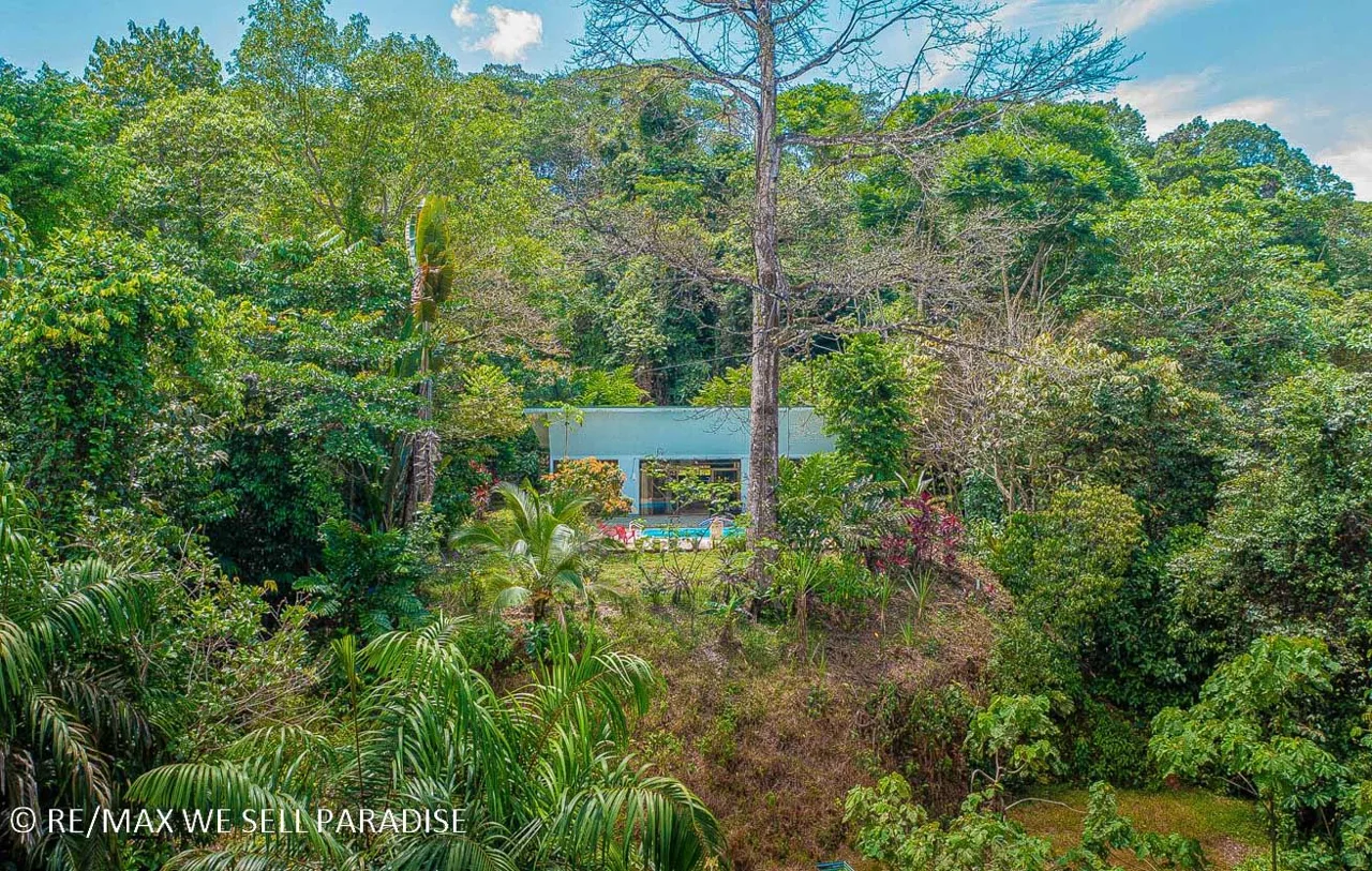2-Bedroom River and Jungle Home in Ojochal, right off Finca Marañon, with stunning jungle &amp; mountains views.