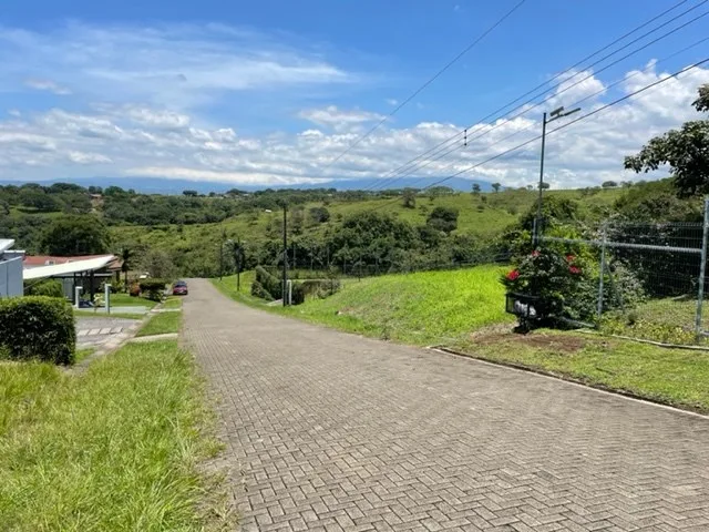 Picturesque lot for sale in private community of Las Vueltas in Guacima