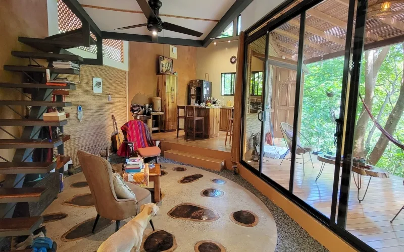 PRICE REDUCTION! Tropical Forest Small Home for Sale with Separate Casita & Ocean View Lot