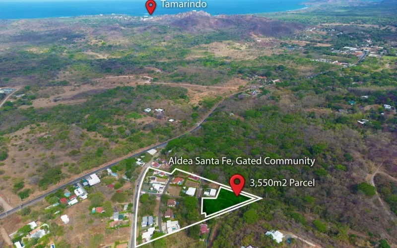 Prime Development ~ Lot 21 in Aldea Santa Fe ~ Fully Permitted for 6 Villas