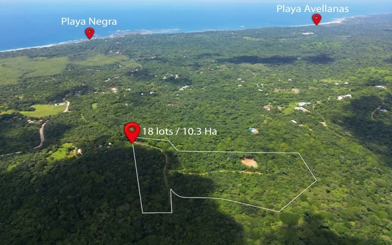 PRICE REDUCTION! Prime Development Opportunity ~ 18 Lots on 10.3 Hectares in Playa Negra