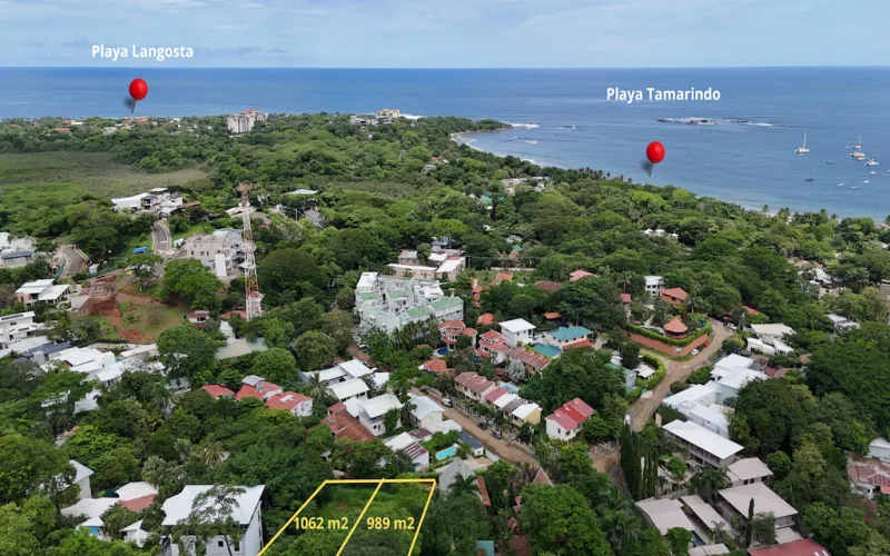 Tamarindo Village Prime Land with Ocean Views